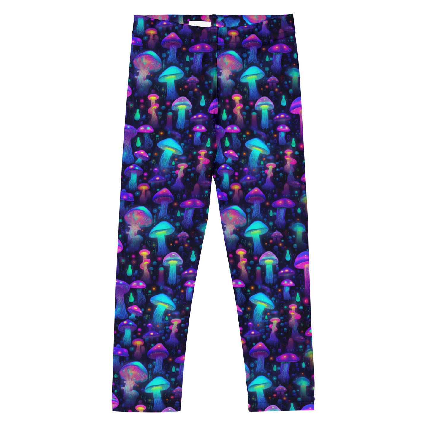 "Glowing Mushrooms" Kid's Spats Leggings Yoga Pants