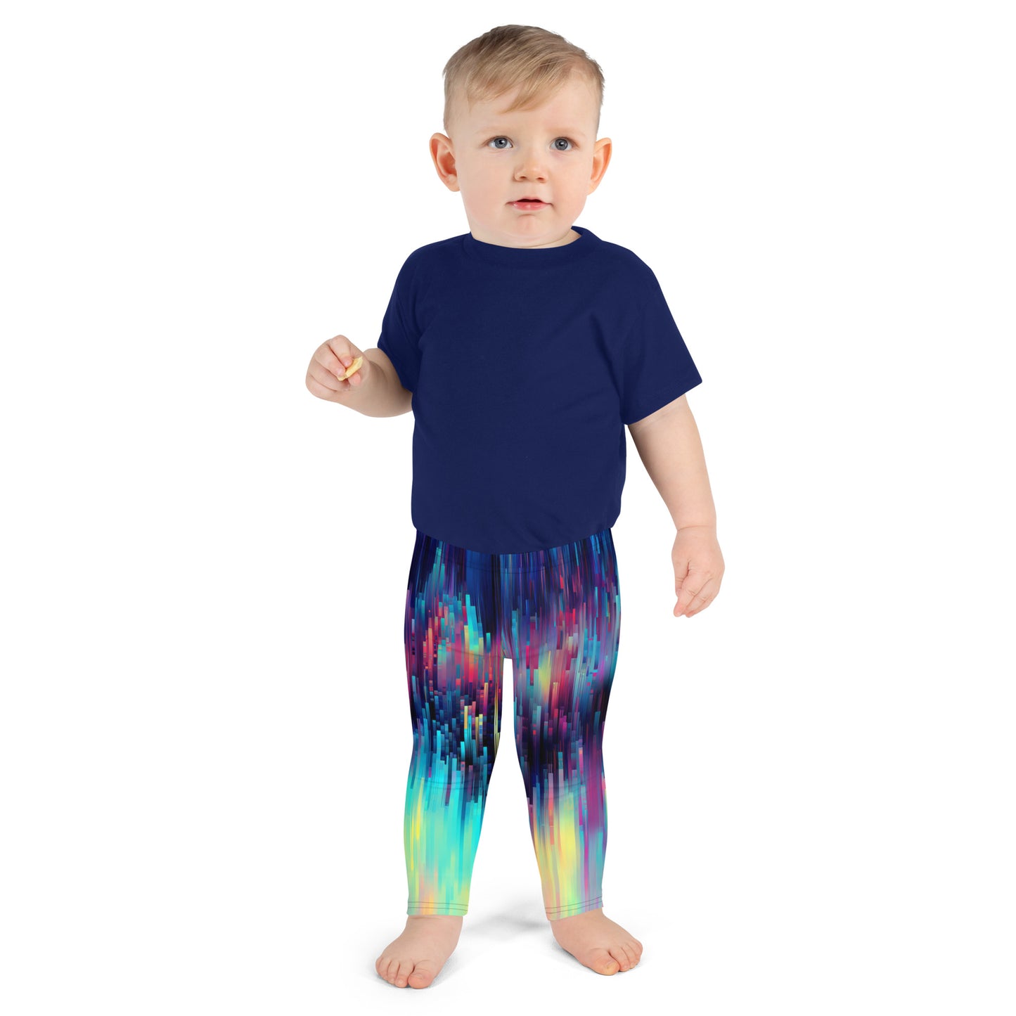 "Pixelate" Kid's Spats Leggings Yoga Pants