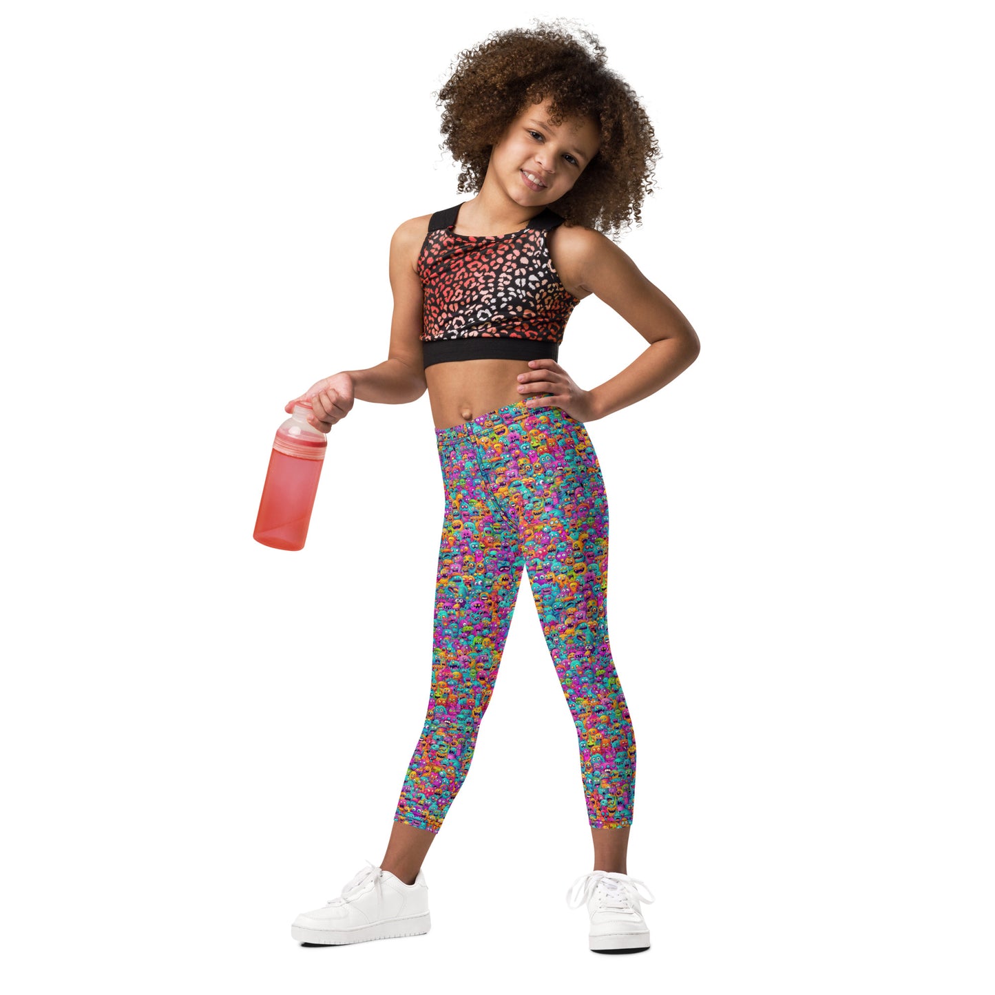 "Monsters" Kid's Spats Leggings Yoga Pants