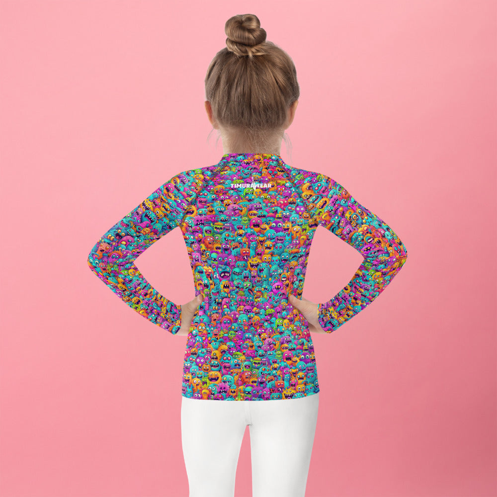 "Monsters" Kids Rash Guard