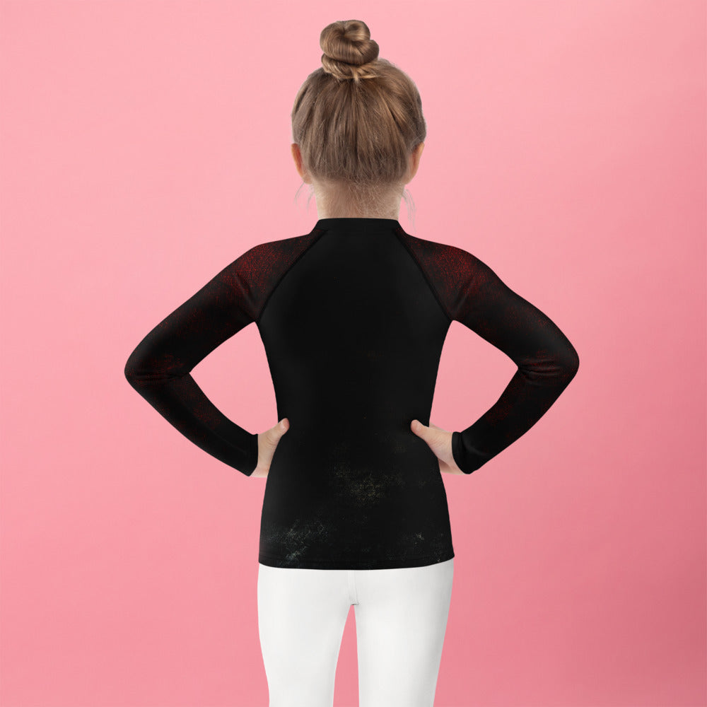 "Timura BJJ Triangles" Kids Rash Guard