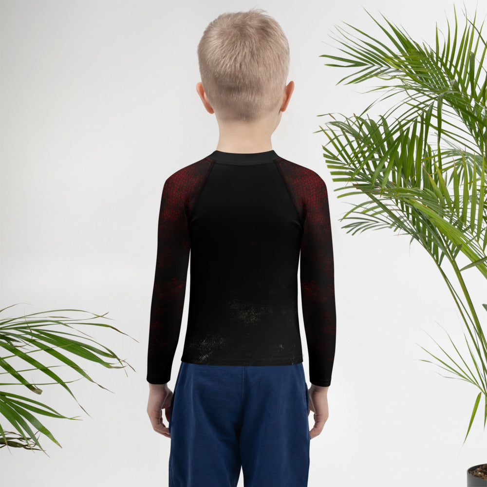 "Timura BJJ Triangles" Kids Rash Guard