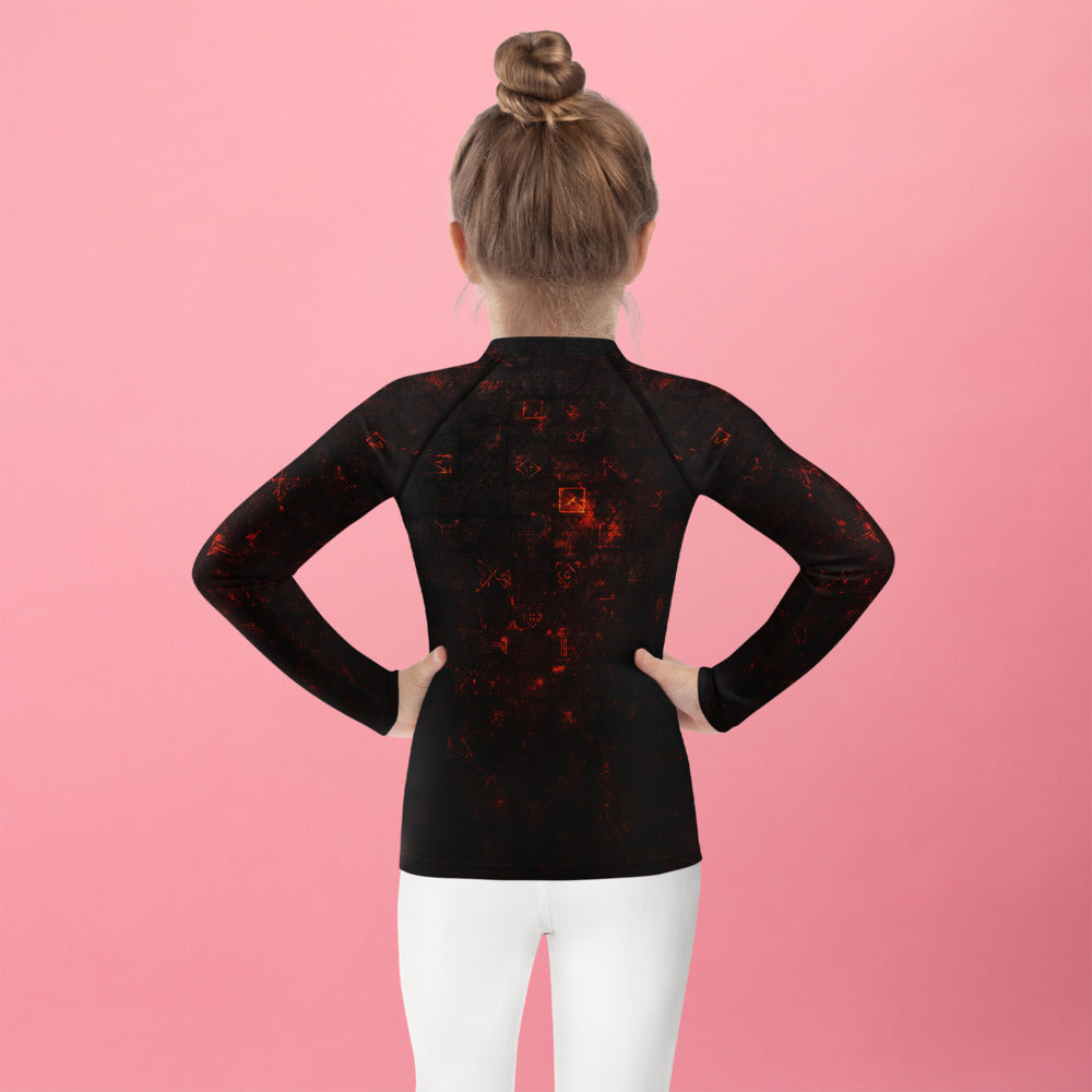 "Timura BJJ Runes" Kids Rash Guard