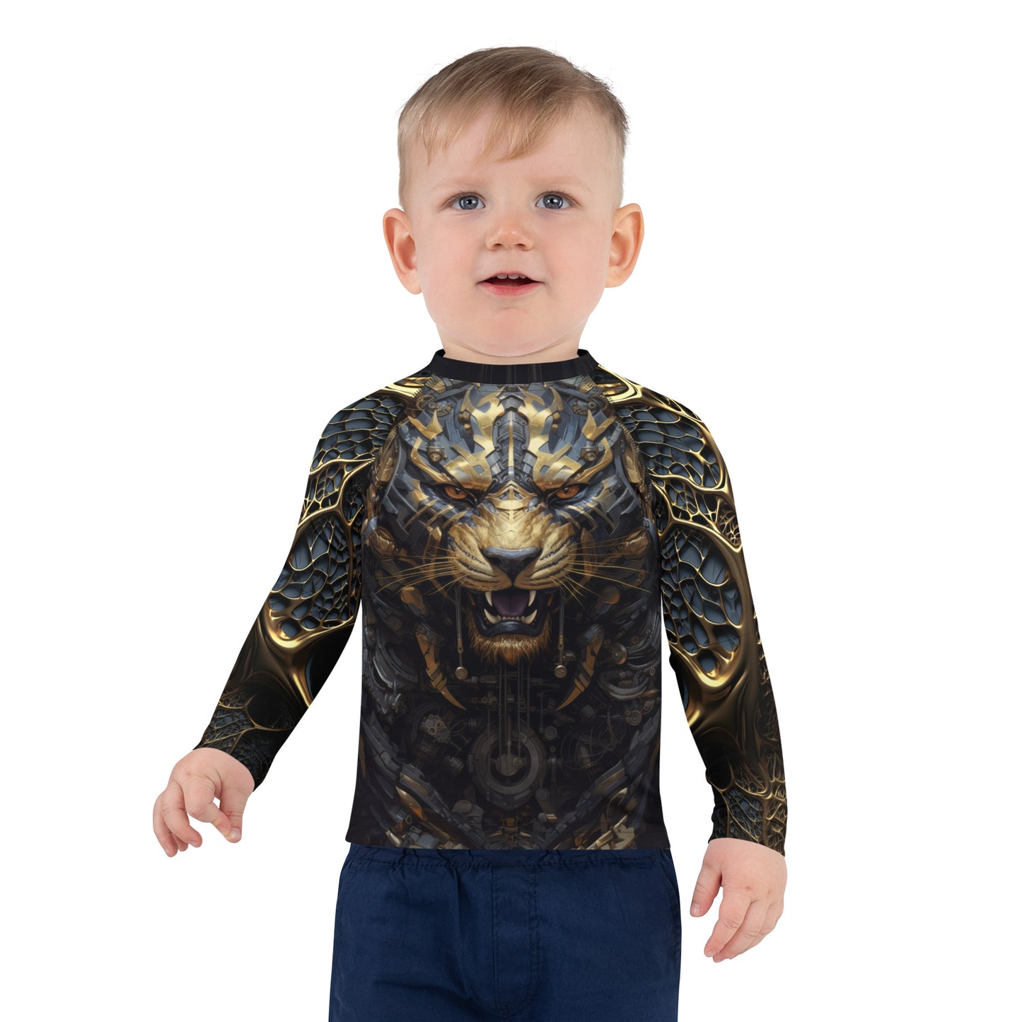 "Metal Tiger" Kids Rash Guard