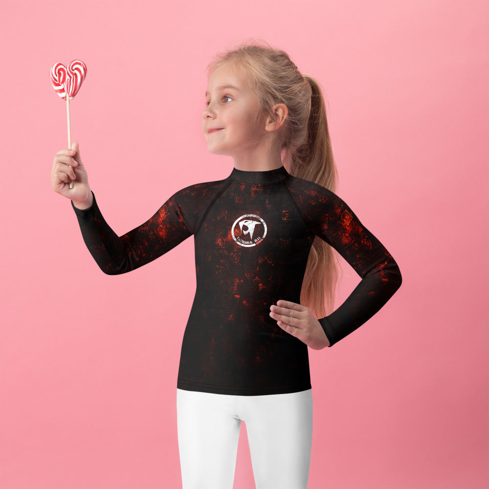 "Timura BJJ Runes" Kids Rash Guard