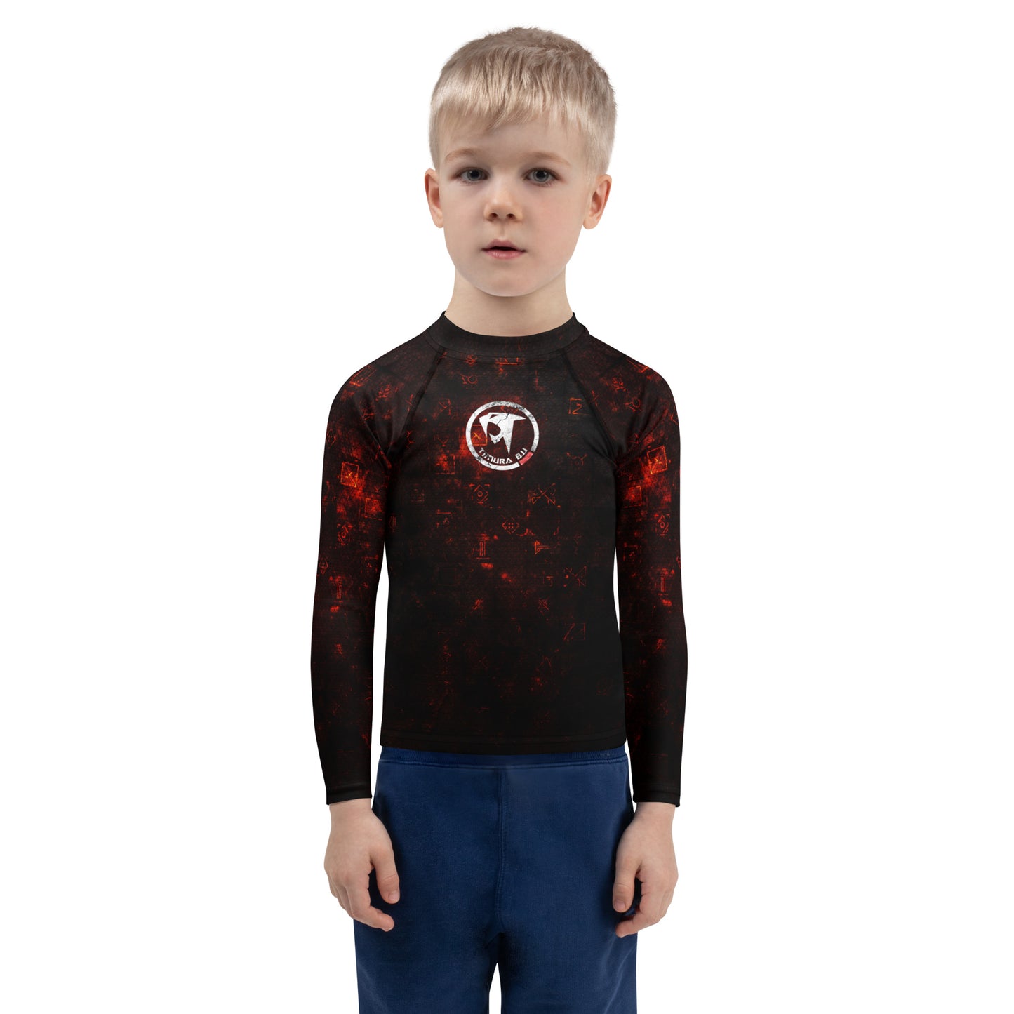 "Timura BJJ Runes" Kids Rash Guard