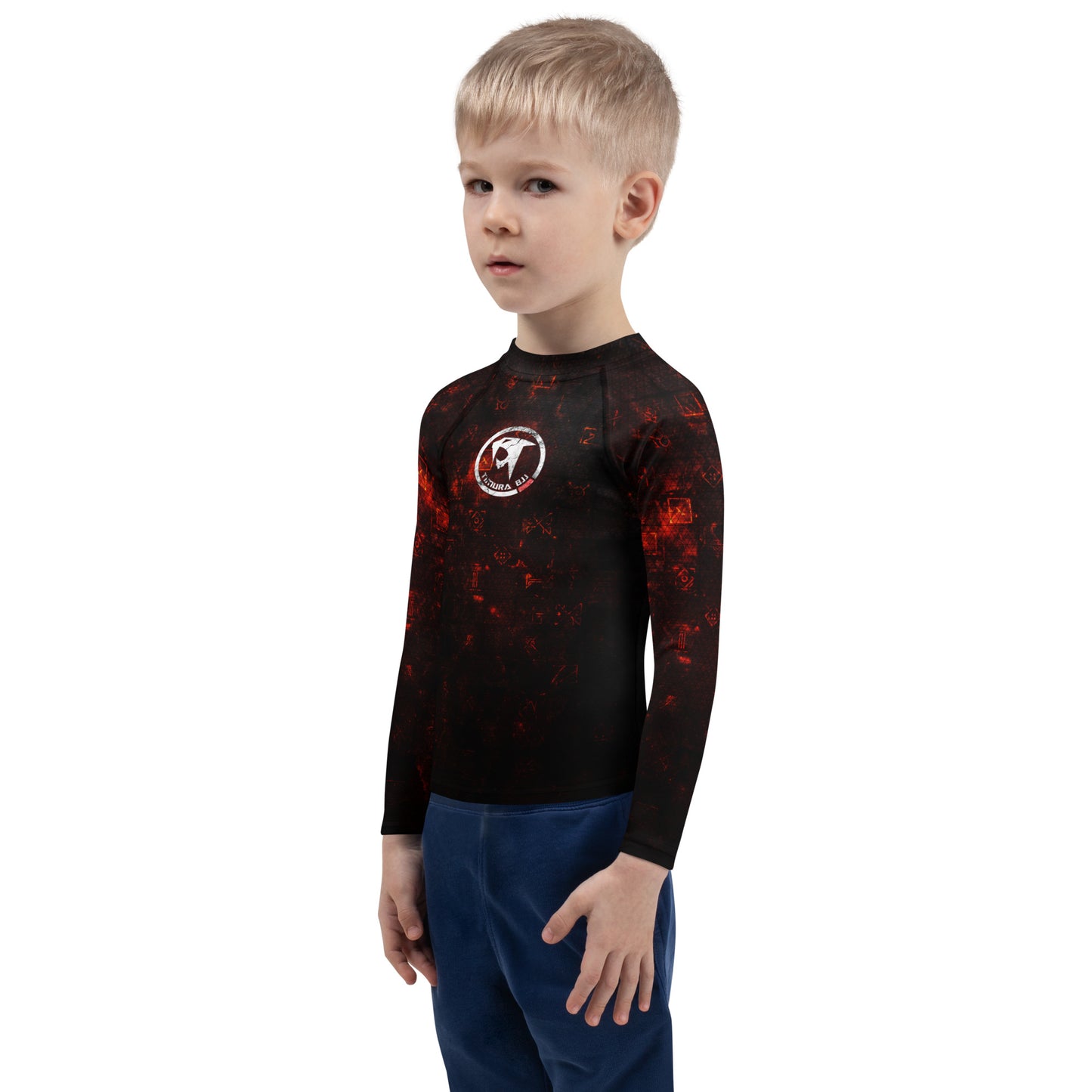 "Timura BJJ Runes" Kids Rash Guard