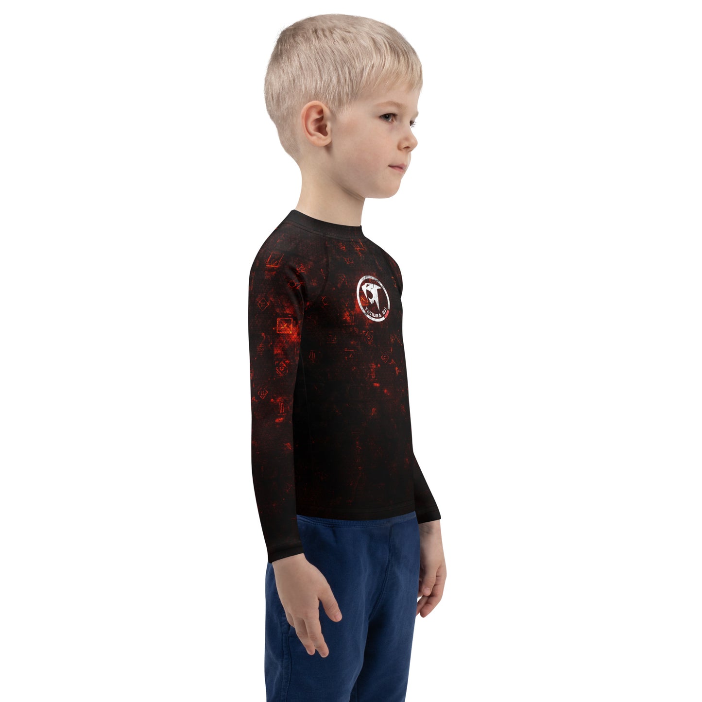 "Timura BJJ Runes" Kids Rash Guard