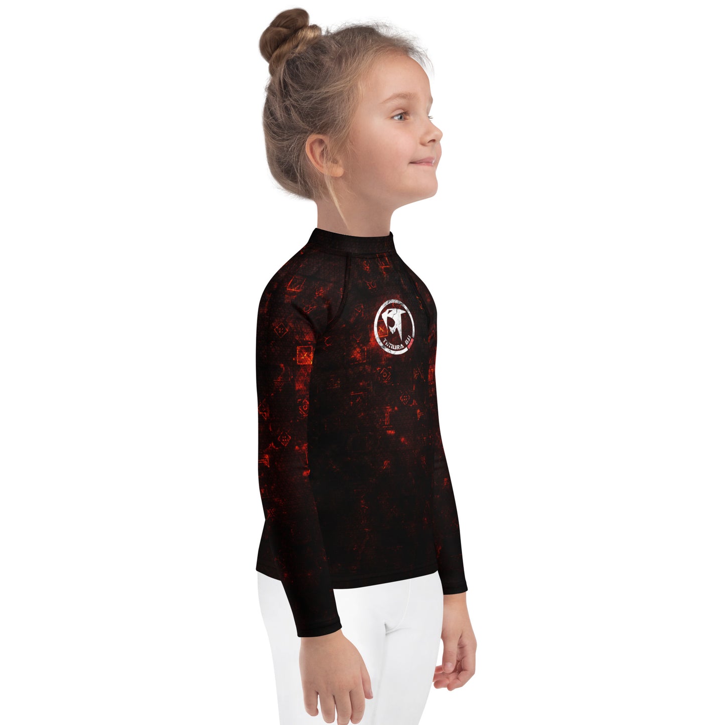 "Timura BJJ Runes" Kids Rash Guard