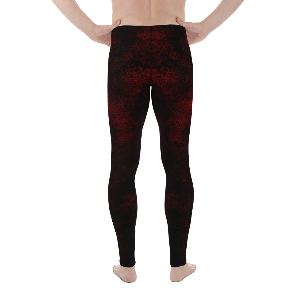 "Timura BJJ Triangles" Men's Leggings