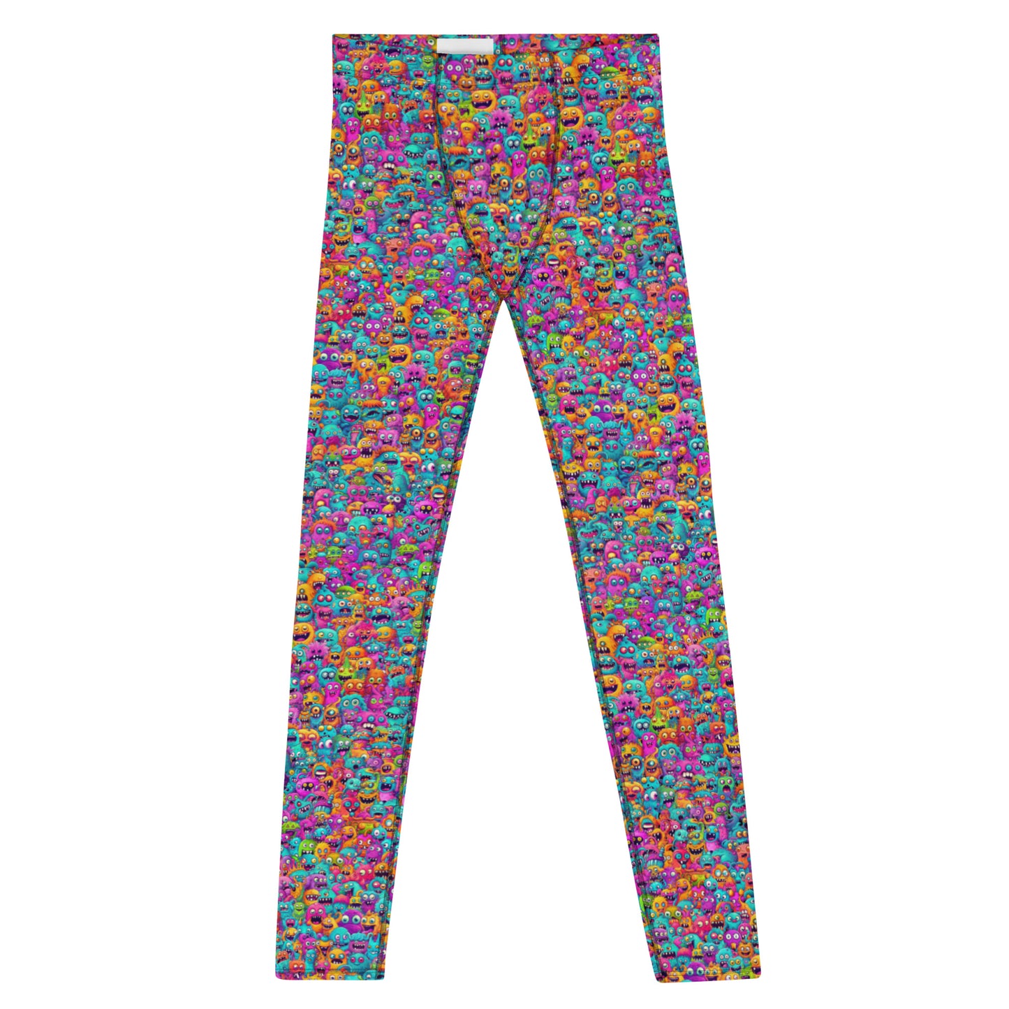 "Monsters" Men's Spats Leggings Yoga Pants