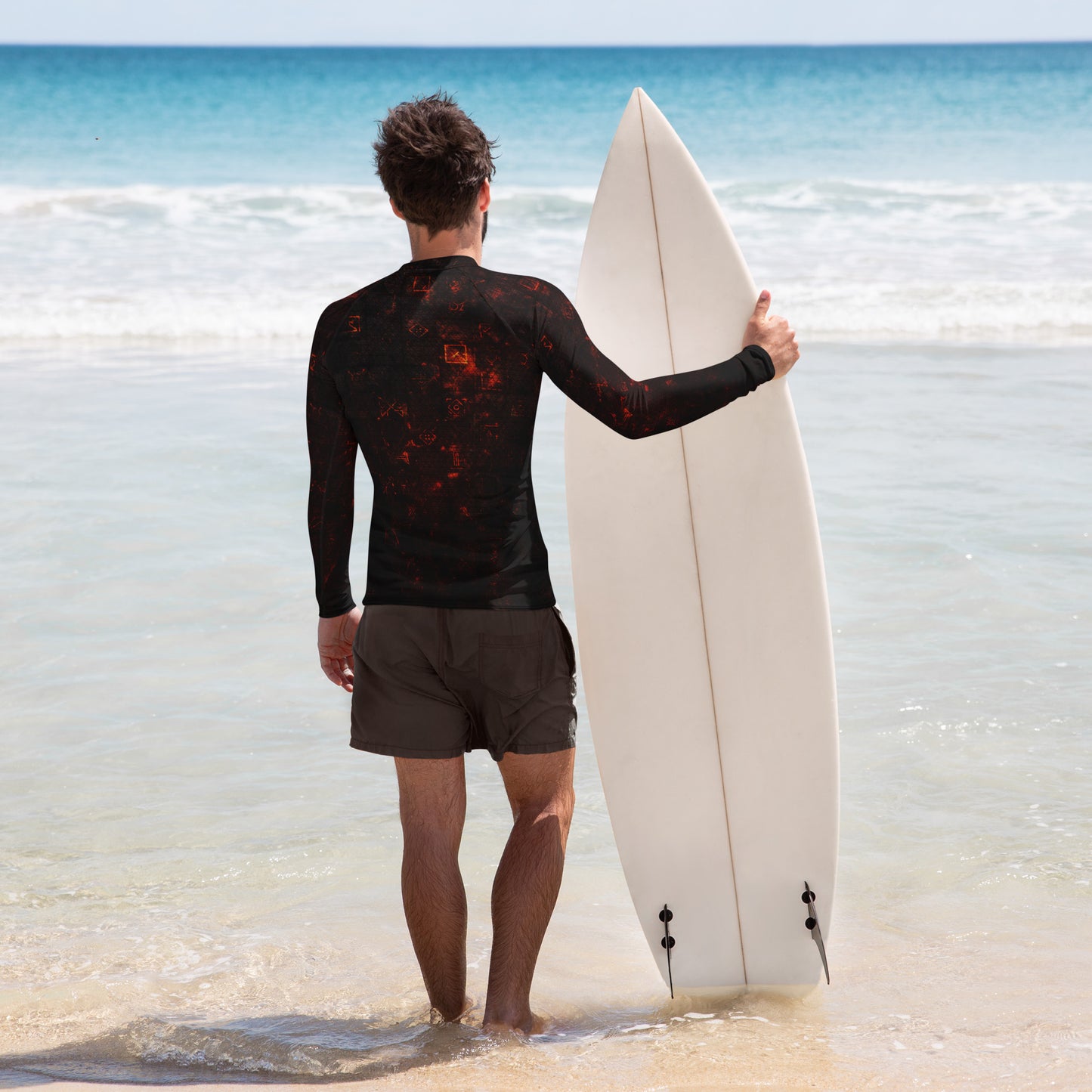 "Timura BJJ Runes" Men's Rash Guard