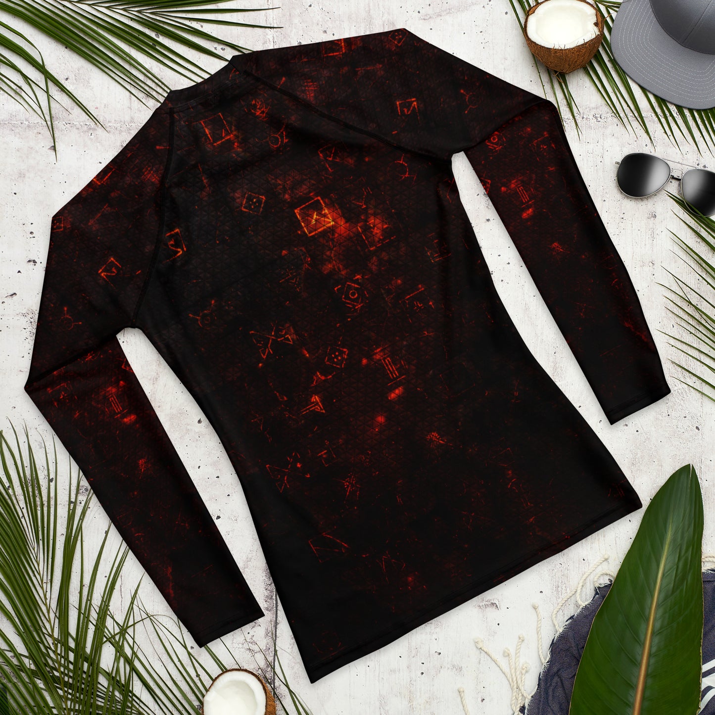 "Timura BJJ Runes" Men's Rash Guard
