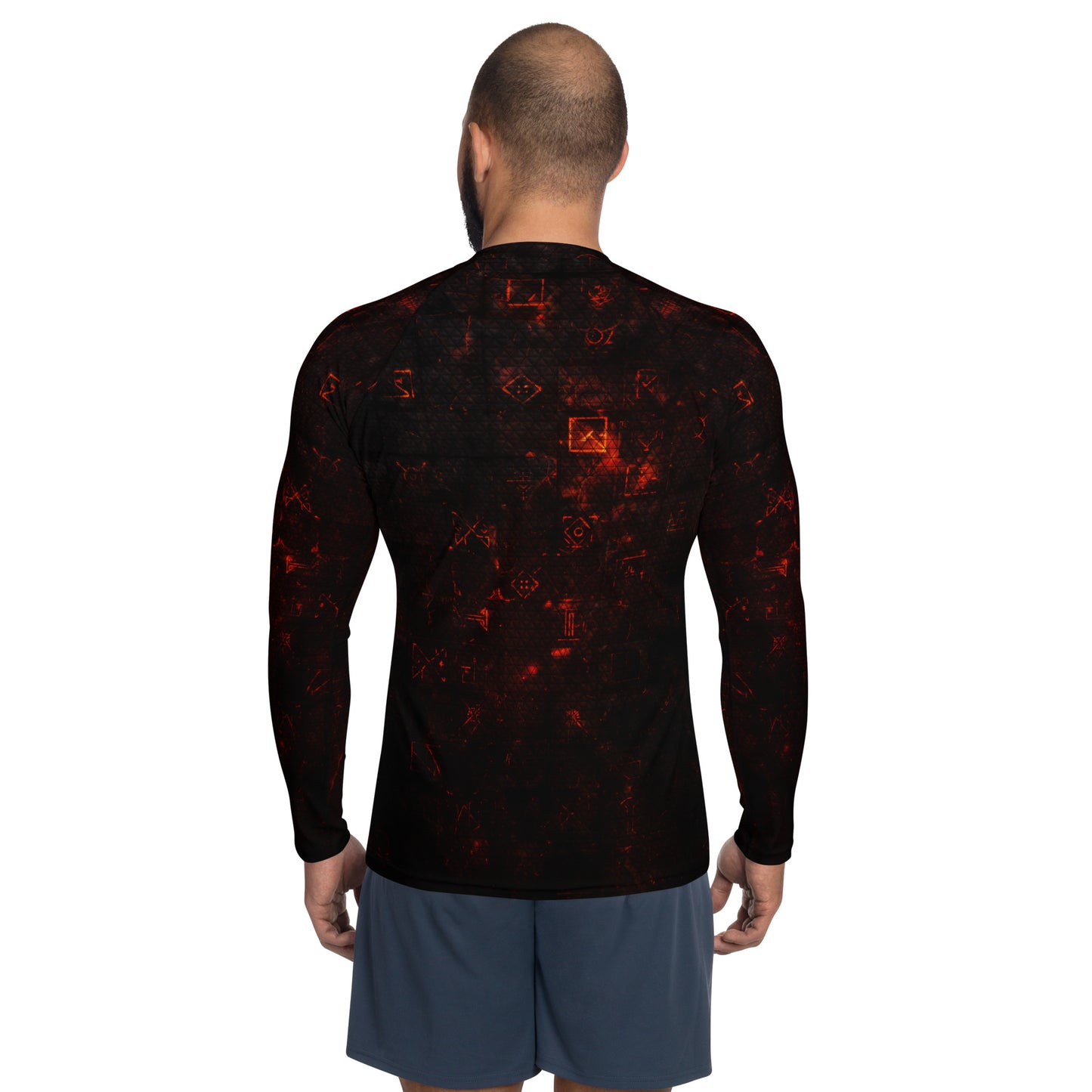 "Timura BJJ Runes" Men's Rash Guard