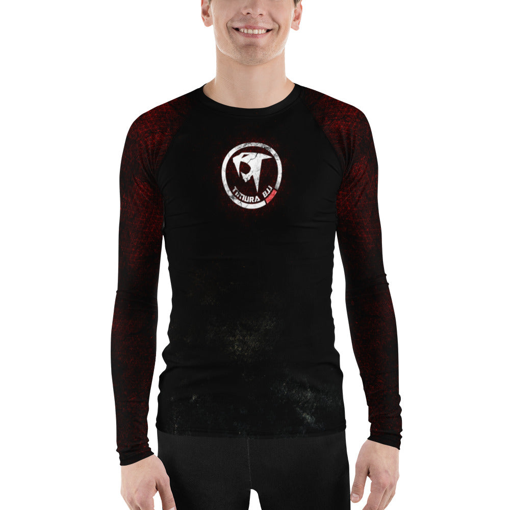 "Timura BJJ Triangles" Men's Rash Guard