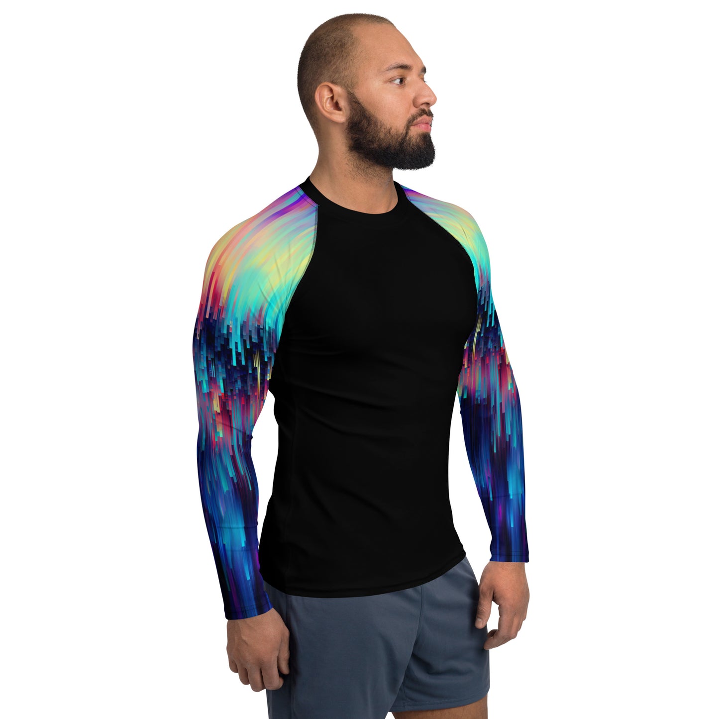 "Pixelate" Men's Rash Guard