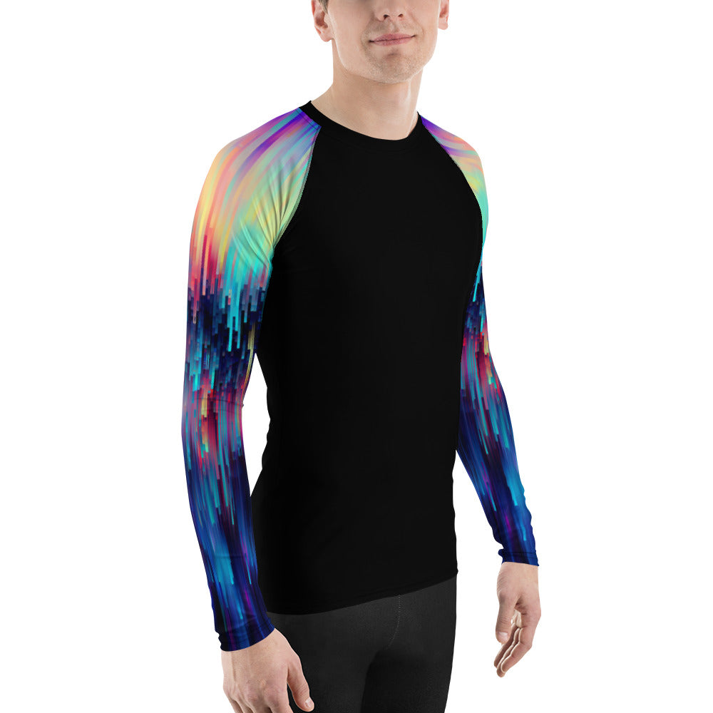 "Pixelate" Men's Rash Guard