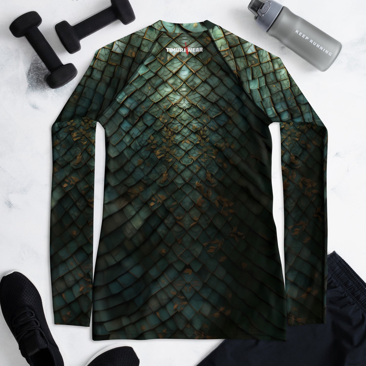 "Dragon Armor" Women's Rash Guard