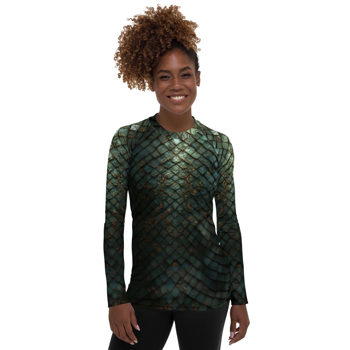 "Dragon Armor" Women's Rash Guard
