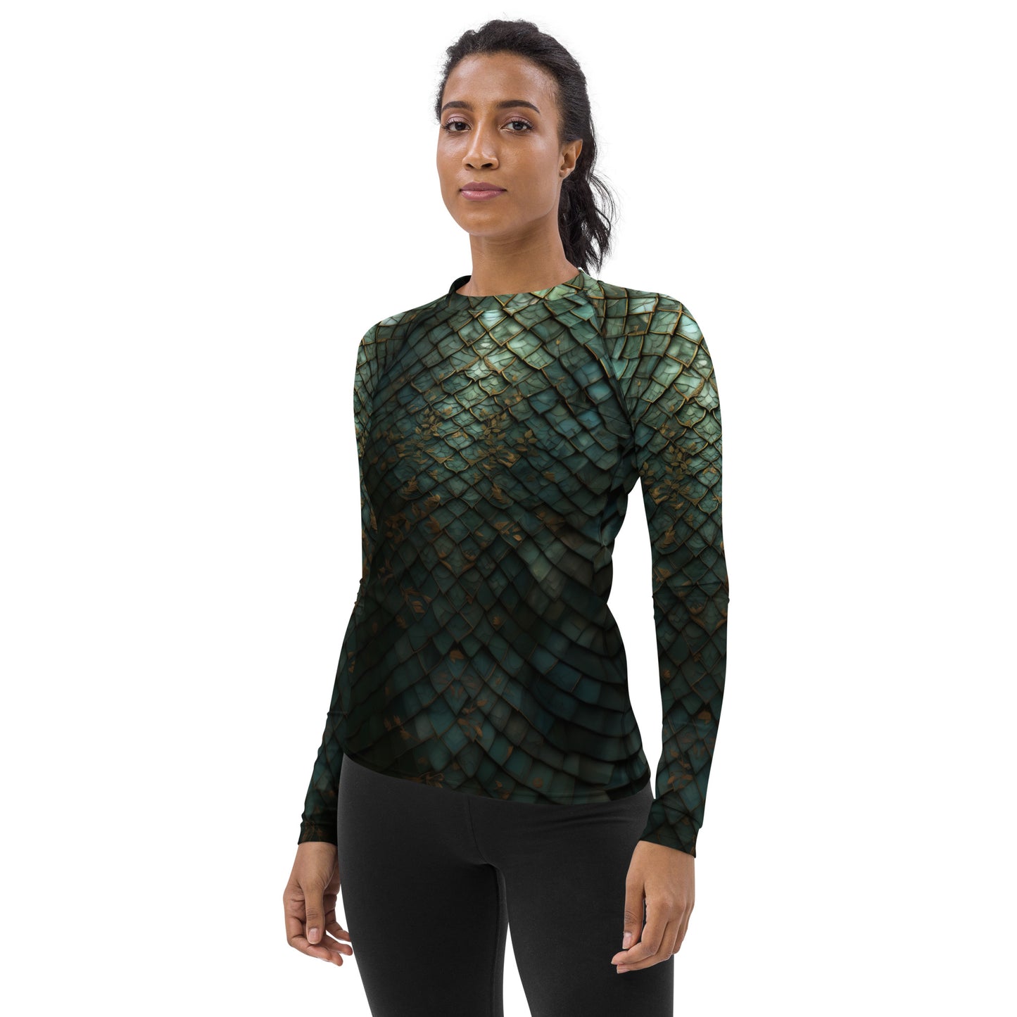 "Dragon Armor" Women's Rash Guard