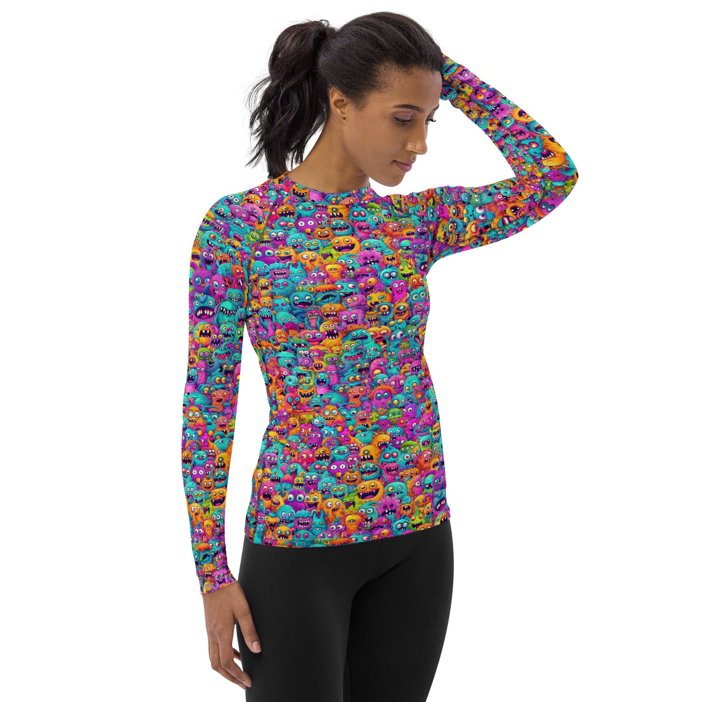 "Monsters" Women's Rash Guard