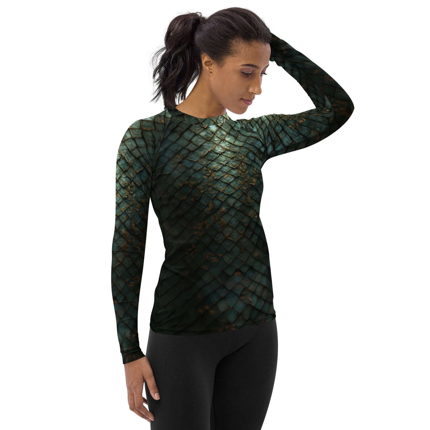 "Dragon Armor" Women's Rash Guard