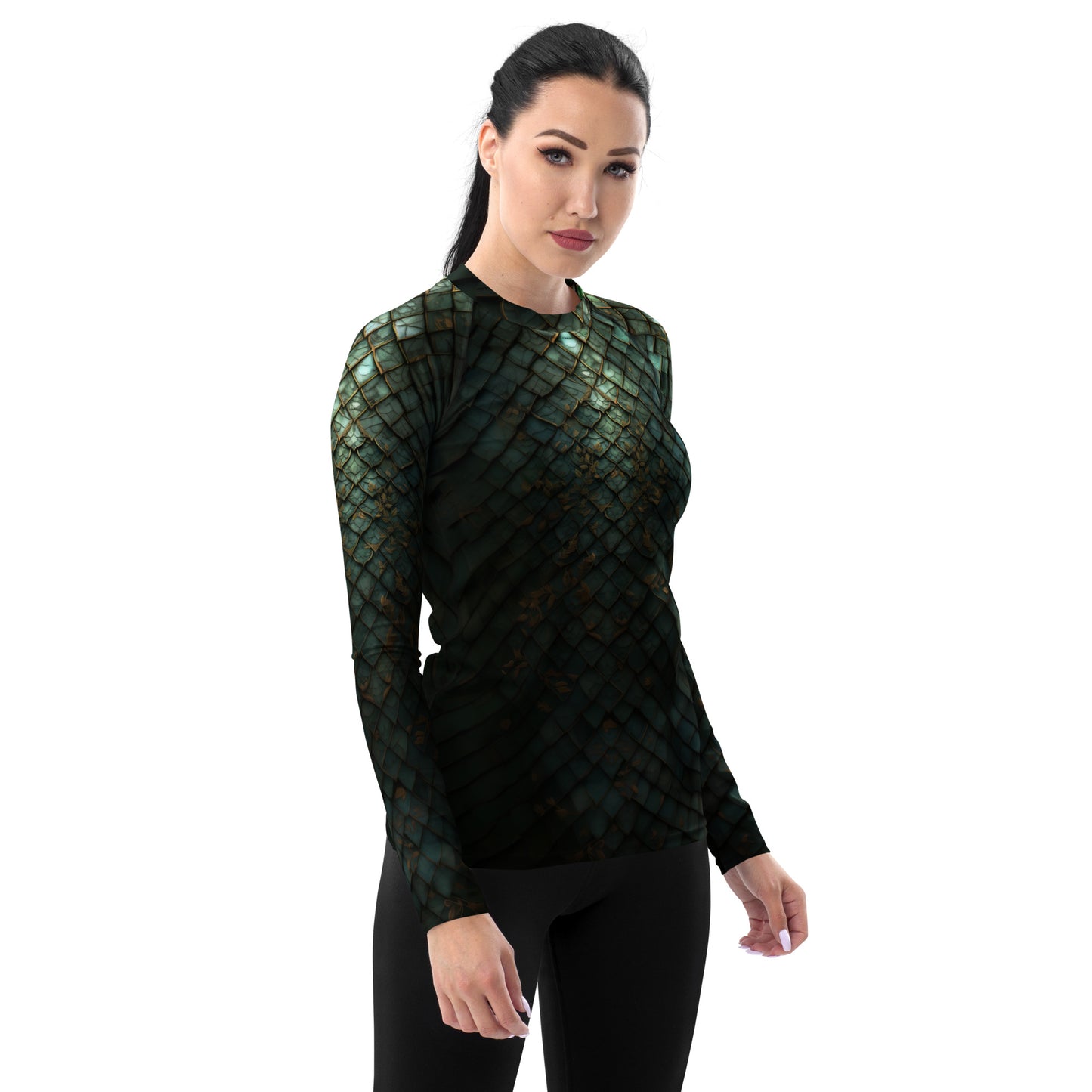 "Dragon Armor" Women's Rash Guard