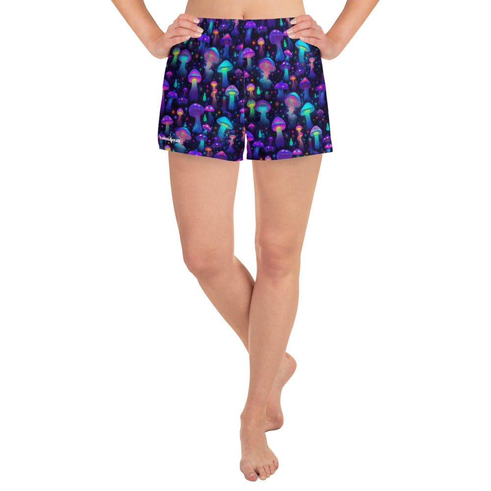 "Glowing Mushrooms" Women’s Shorts
