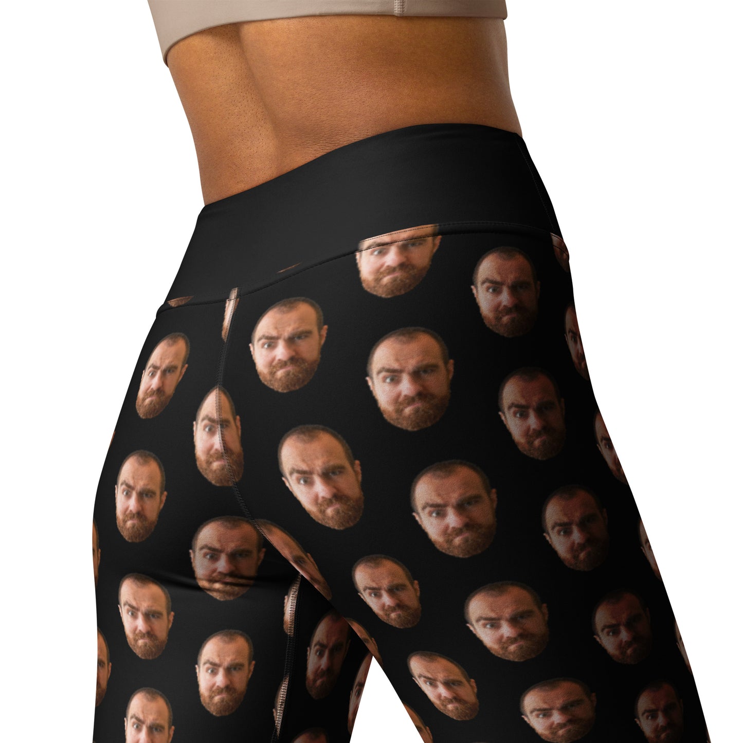 "Custom Face Abomination" Women's Spats Leggings Yoga Pants
