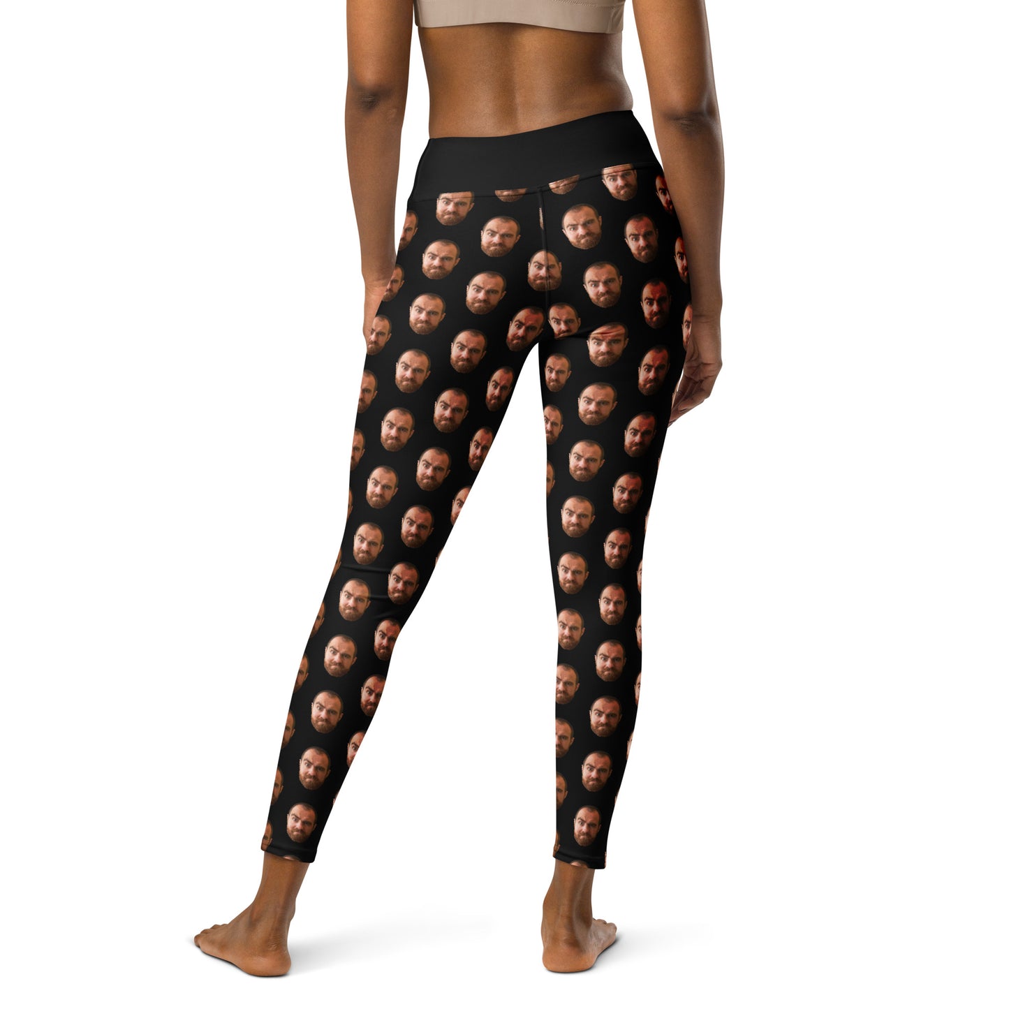 "Custom Face Abomination" Women's Spats Leggings Yoga Pants