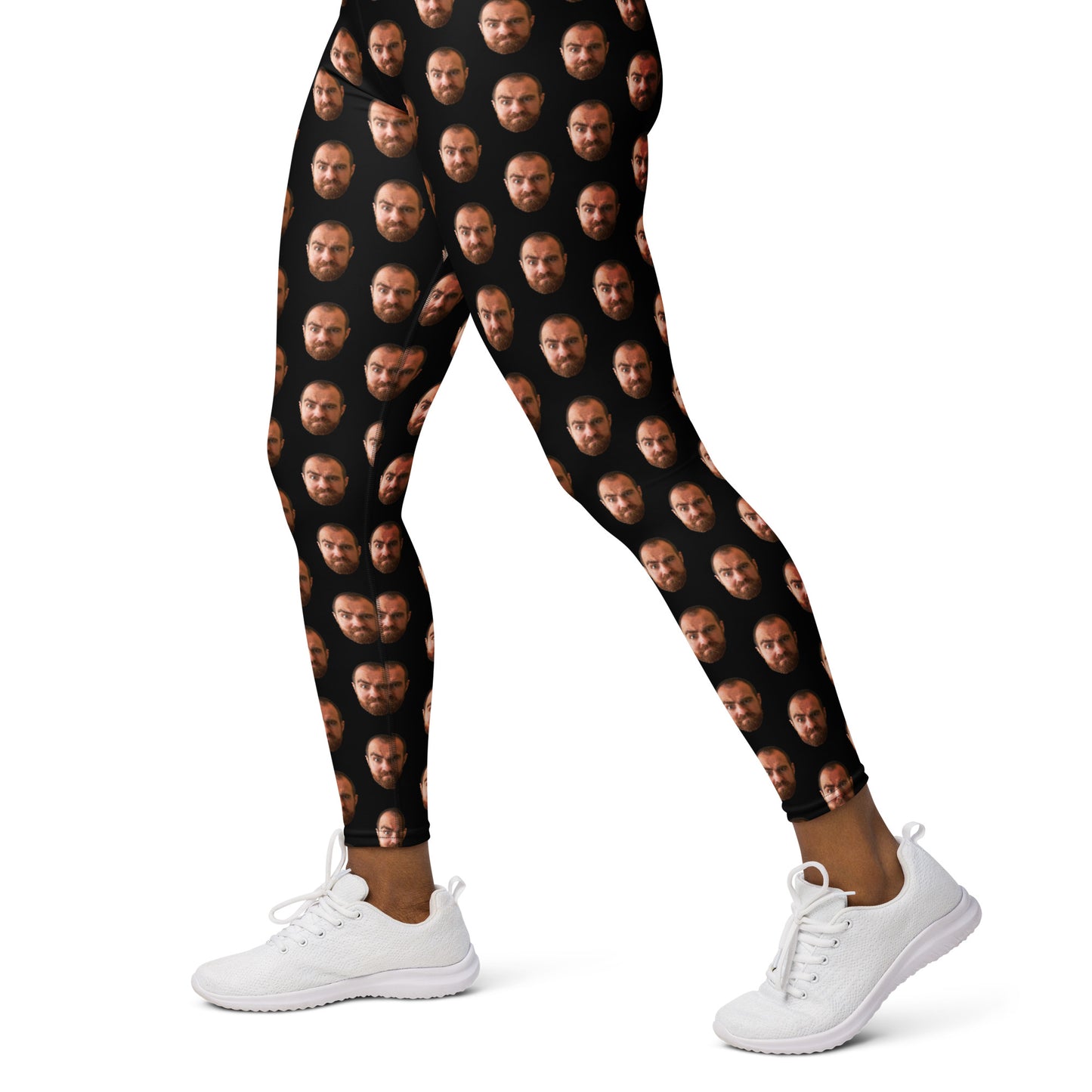 "Custom Face Abomination" Women's Spats Leggings Yoga Pants