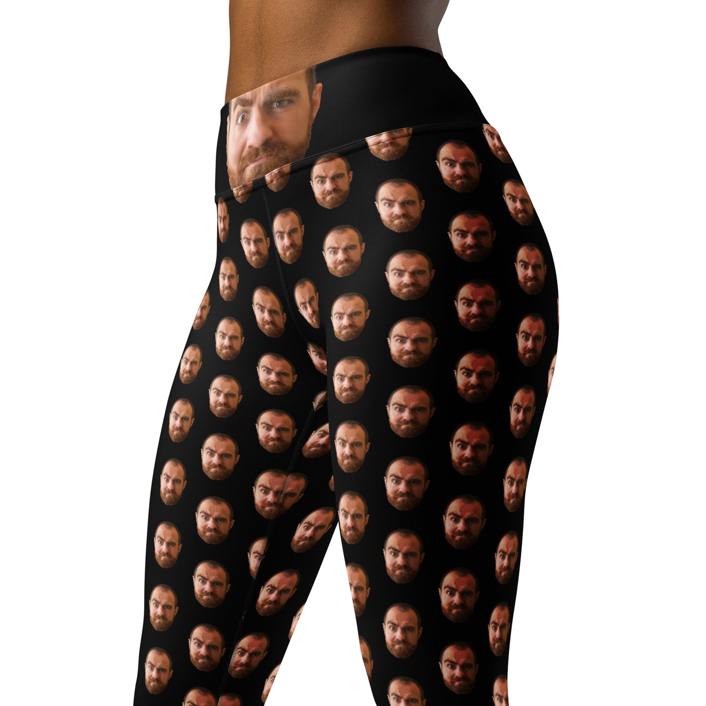 "Custom Face Abomination" Women's Spats Leggings Yoga Pants