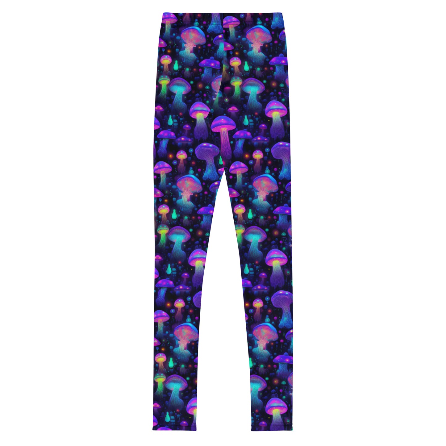 "Glowing Mushrooms" Youth Spats Leggings Yoga Pants