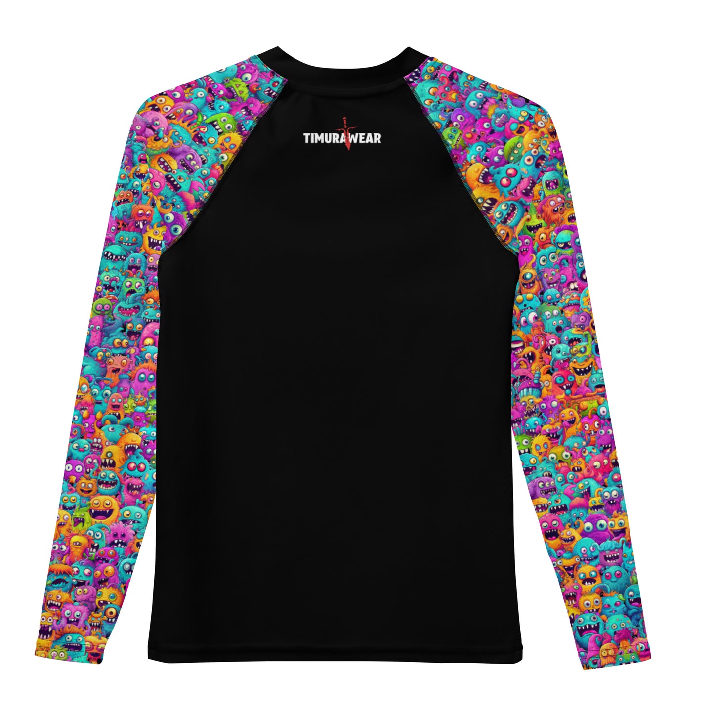 "Monsters" Sleeves Youth Rash Guard