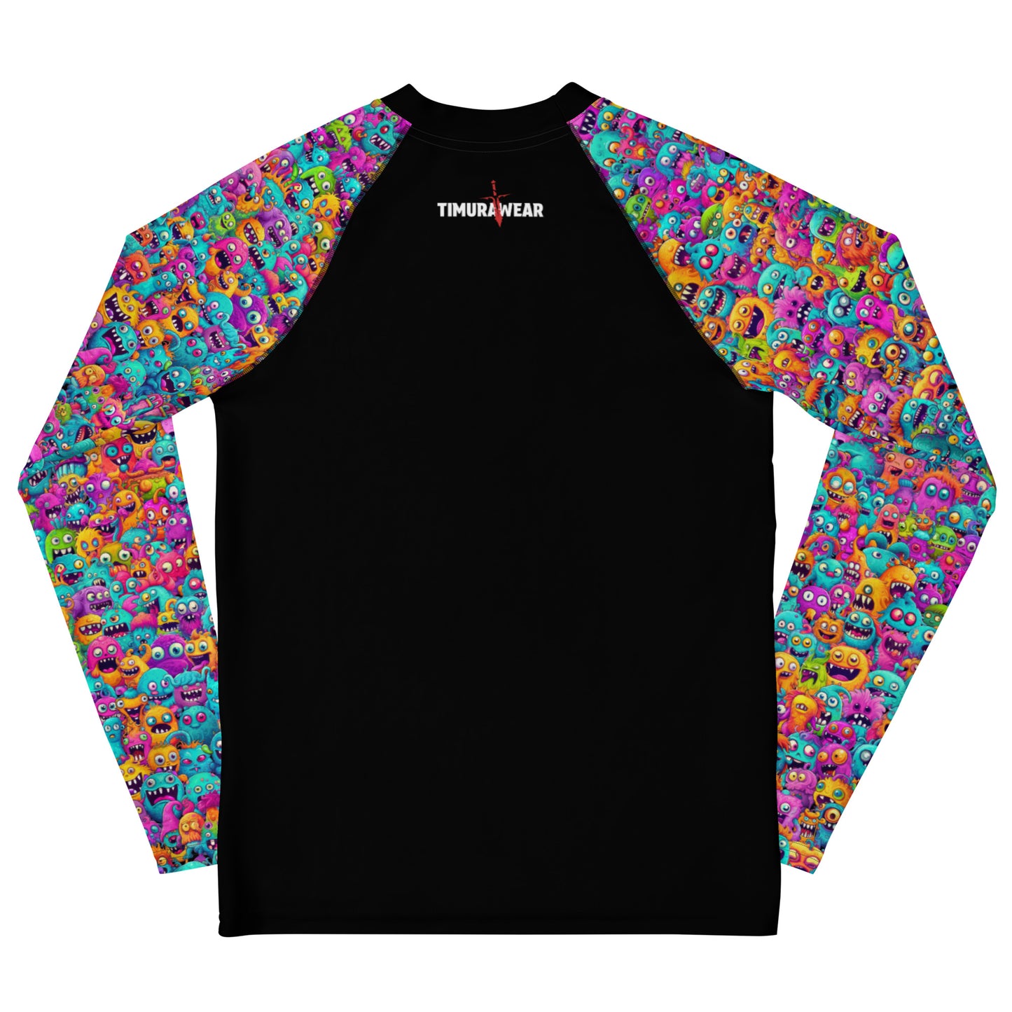 "Monsters" Sleeves Youth Rash Guard