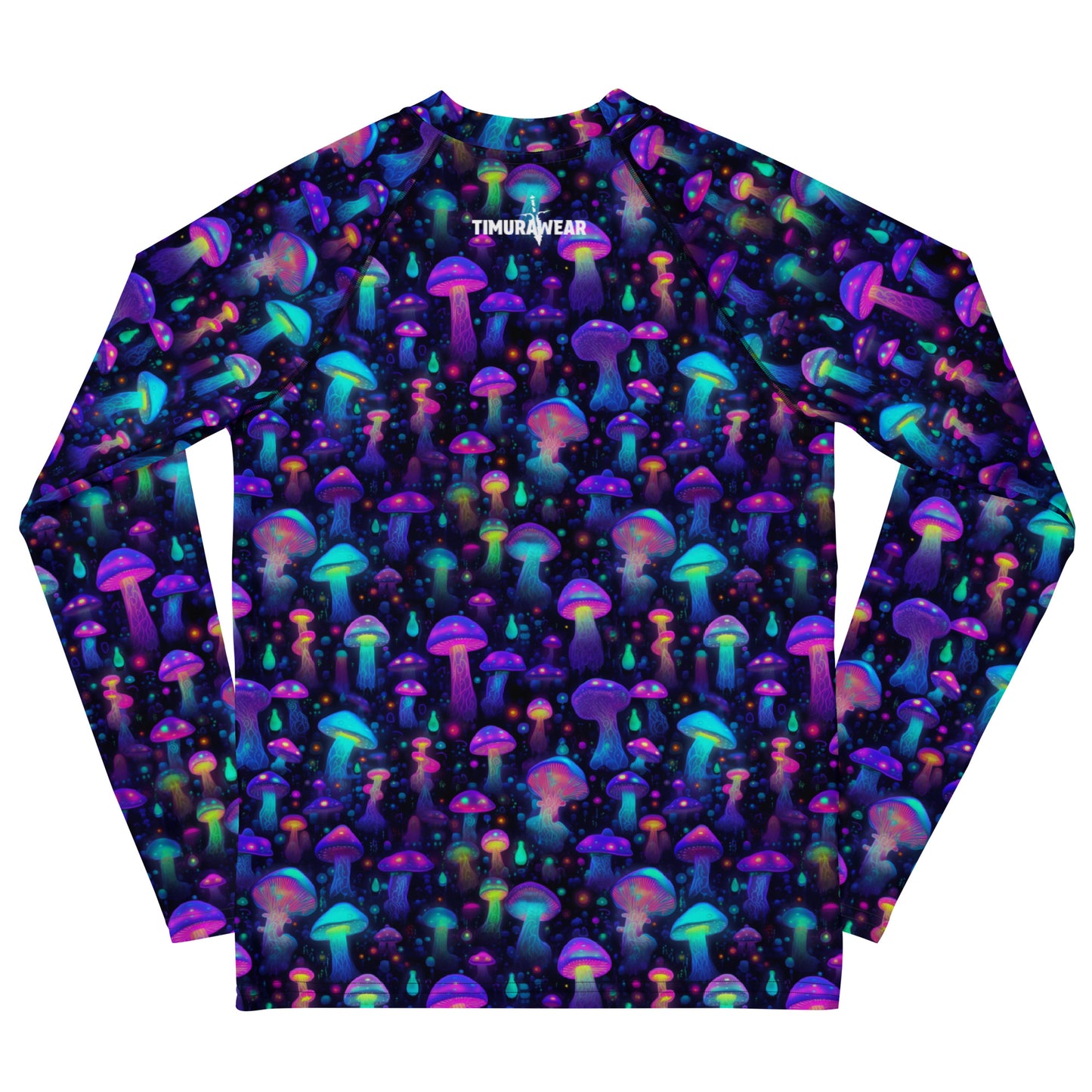 "Glowing Mushrooms" Youth Rash Guard