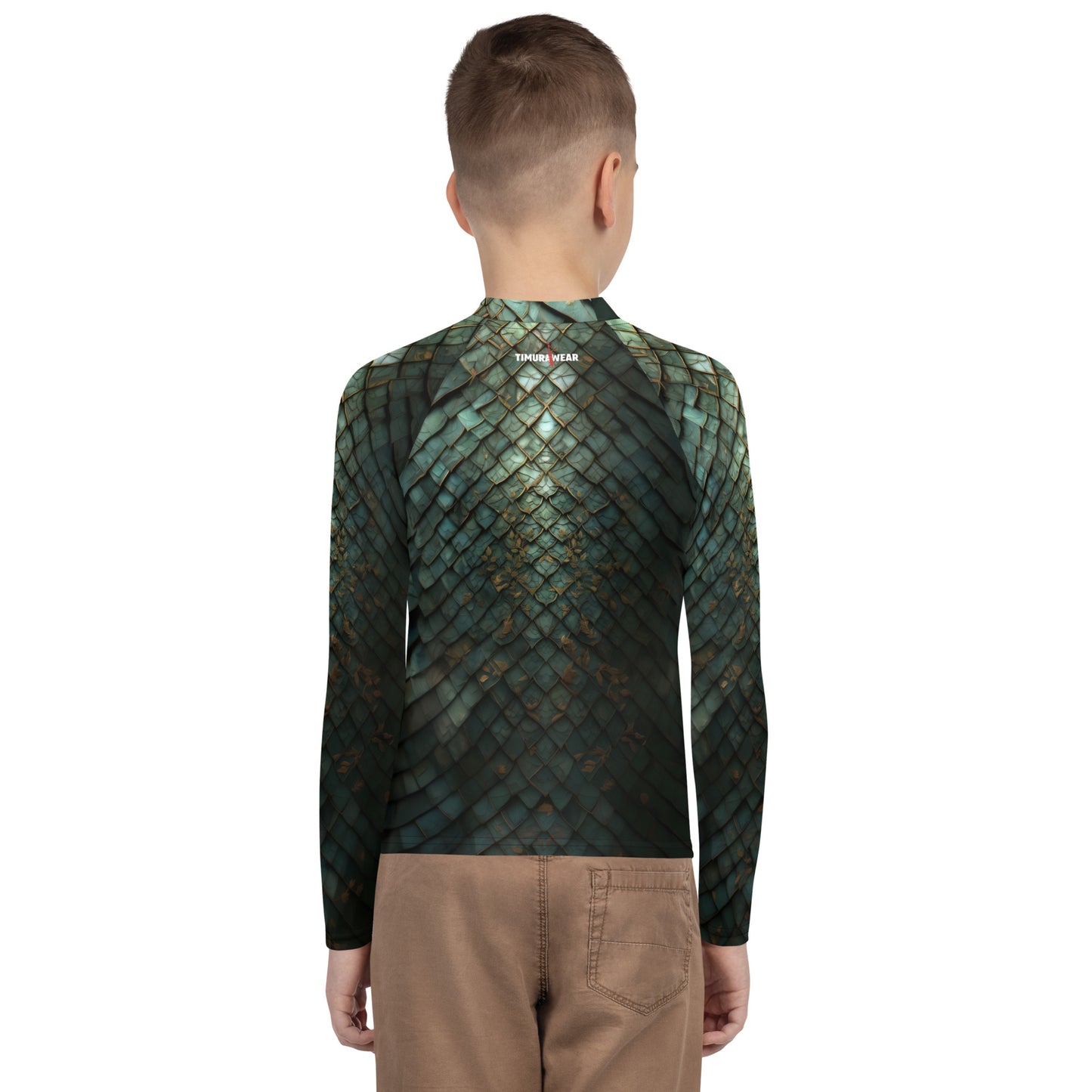 "Dragon Armor" Youth Rash Guard