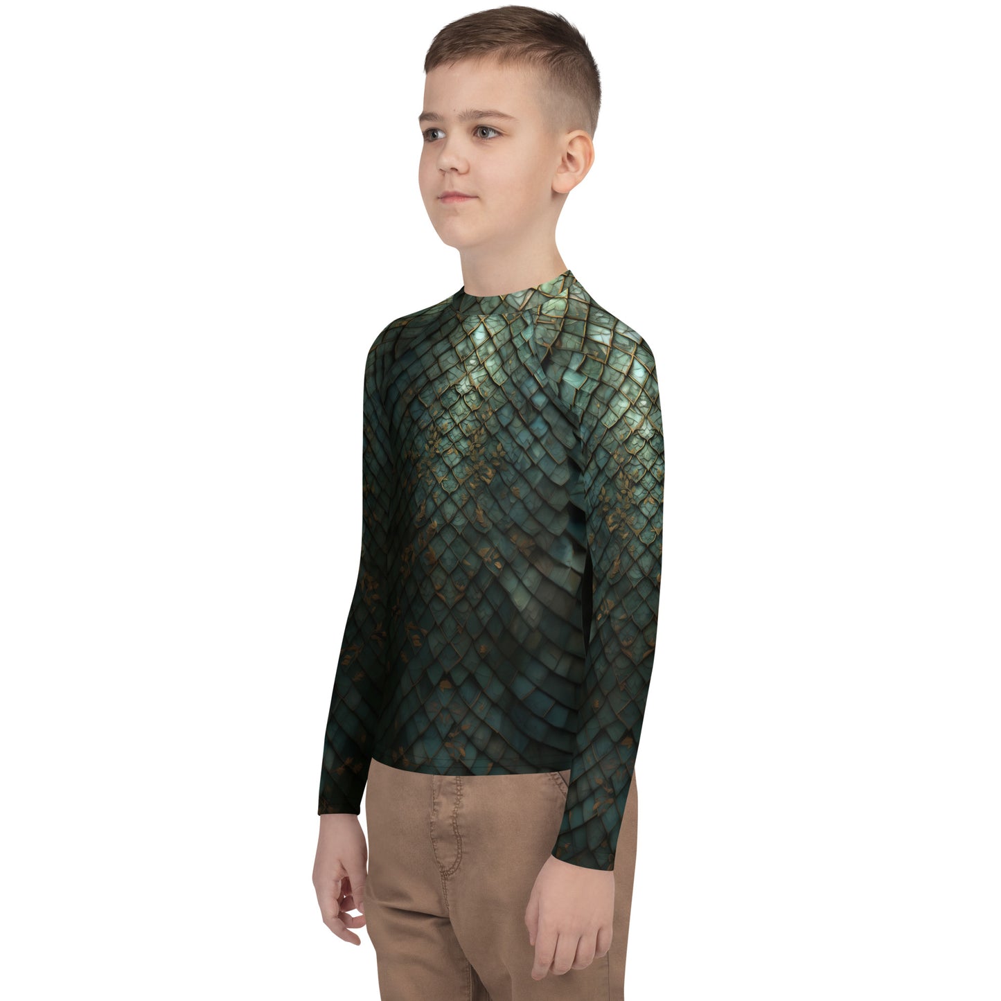 "Dragon Armor" Youth Rash Guard
