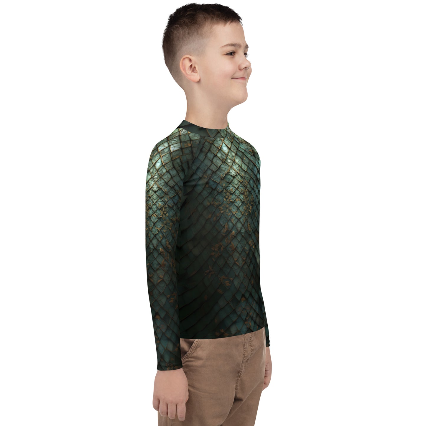 "Dragon Armor" Youth Rash Guard
