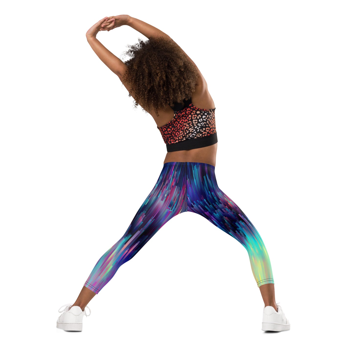 "Pixelate" Kid's Spats Leggings Yoga Pants