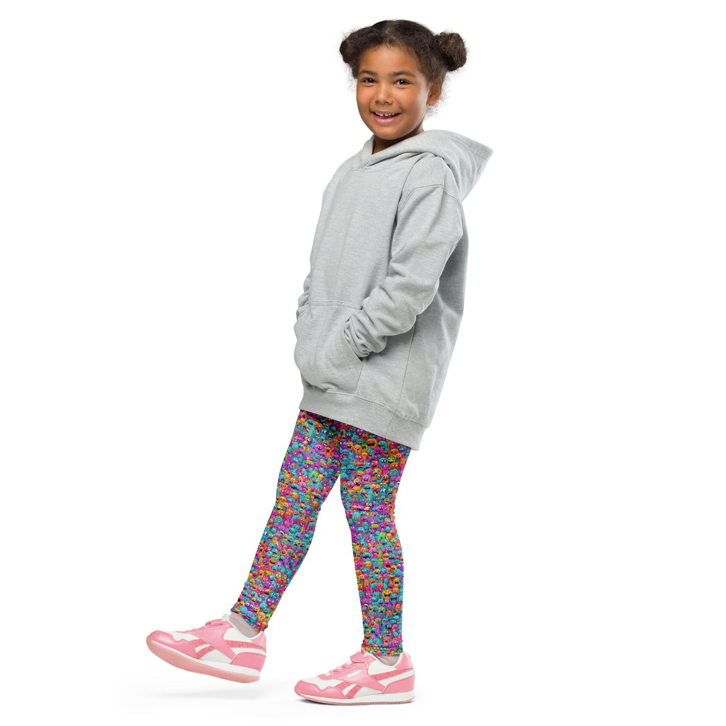 "Monsters" Kid's Spats Leggings Yoga Pants