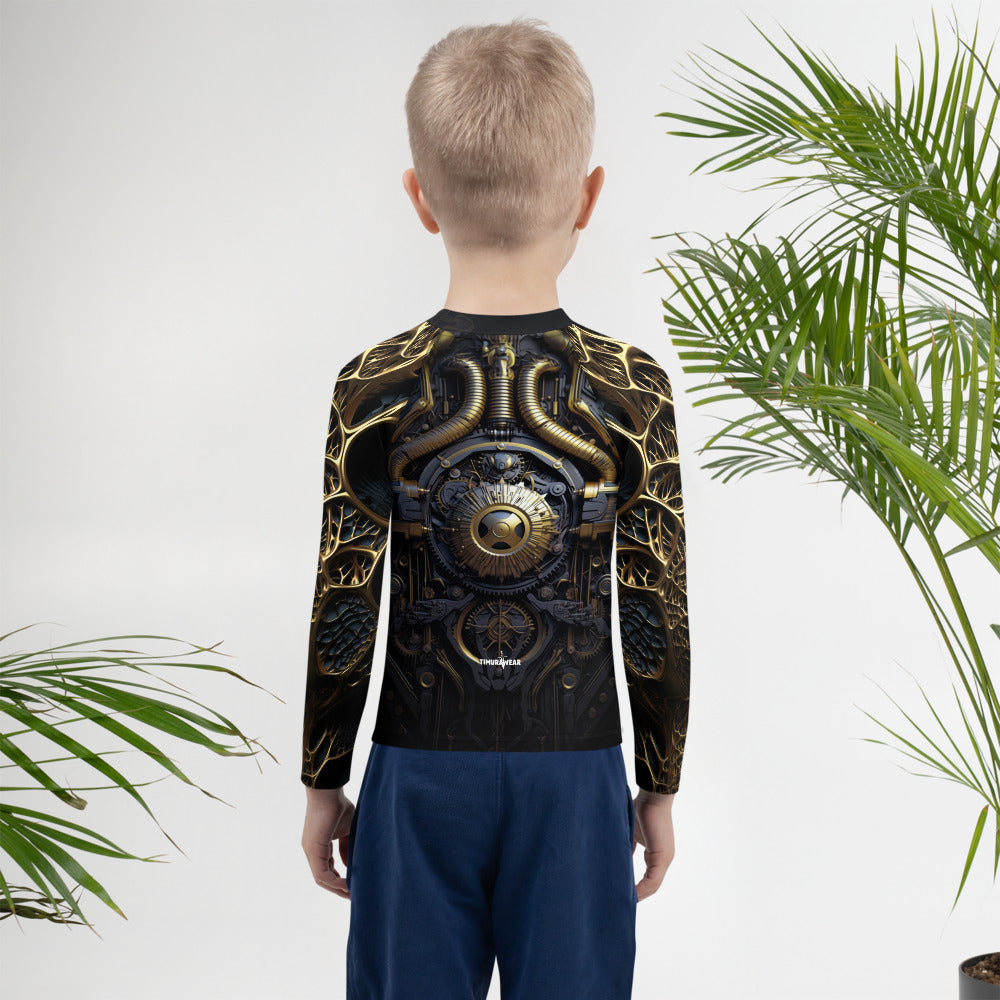 "Metal Tiger" Kids Rash Guard