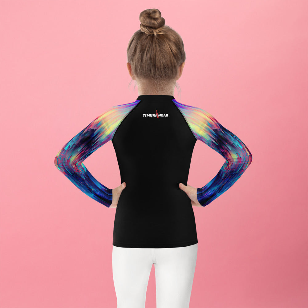 "Pixelate" Kids Rash Guard