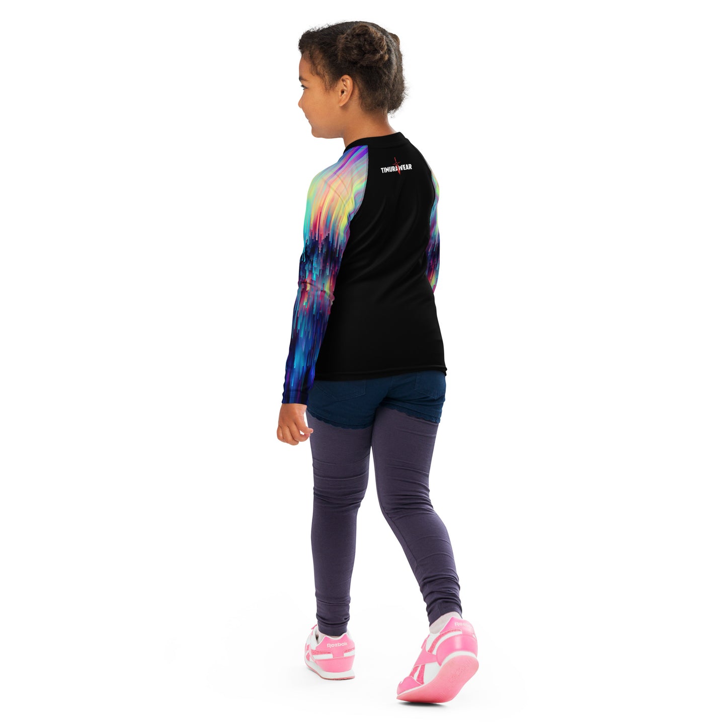 "Pixelate" Kids Rash Guard