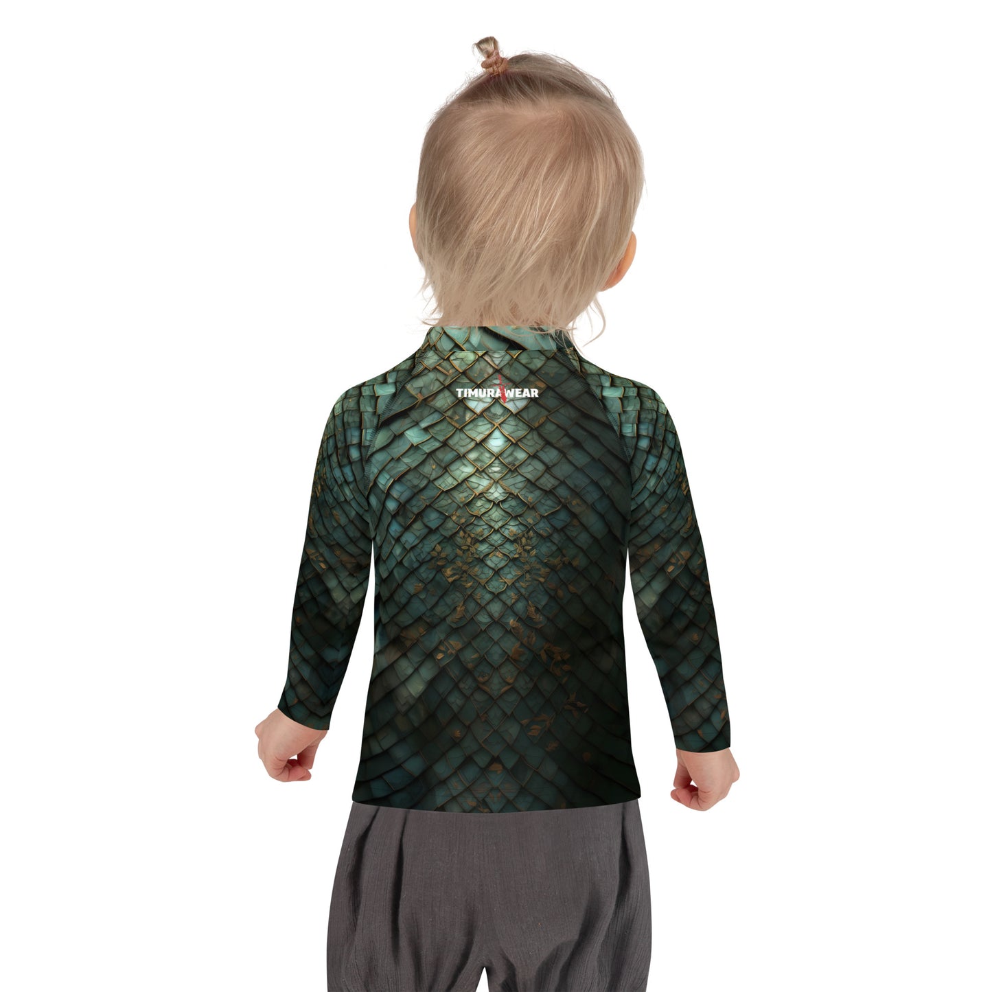 "Dragon Armor" Kids Rash Guard