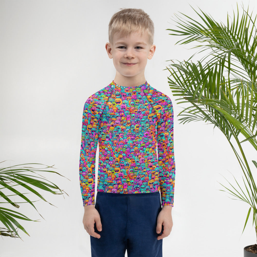 "Monsters" Kids Rash Guard