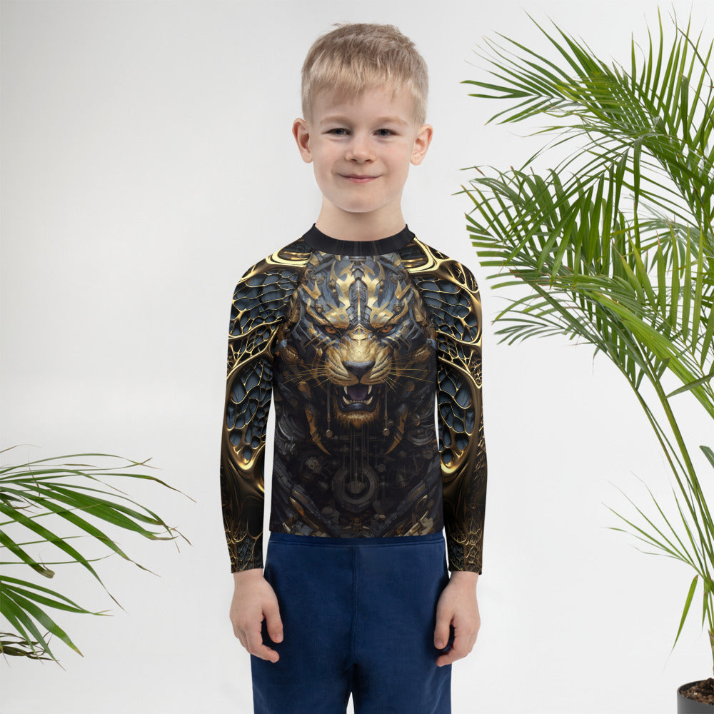 "Metal Tiger" Kids Rash Guard