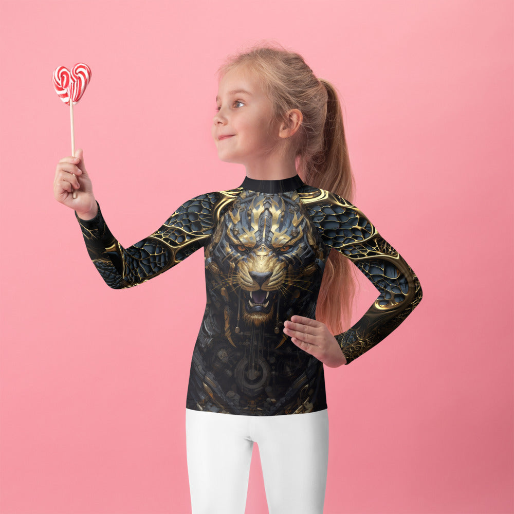 "Metal Tiger" Kids Rash Guard