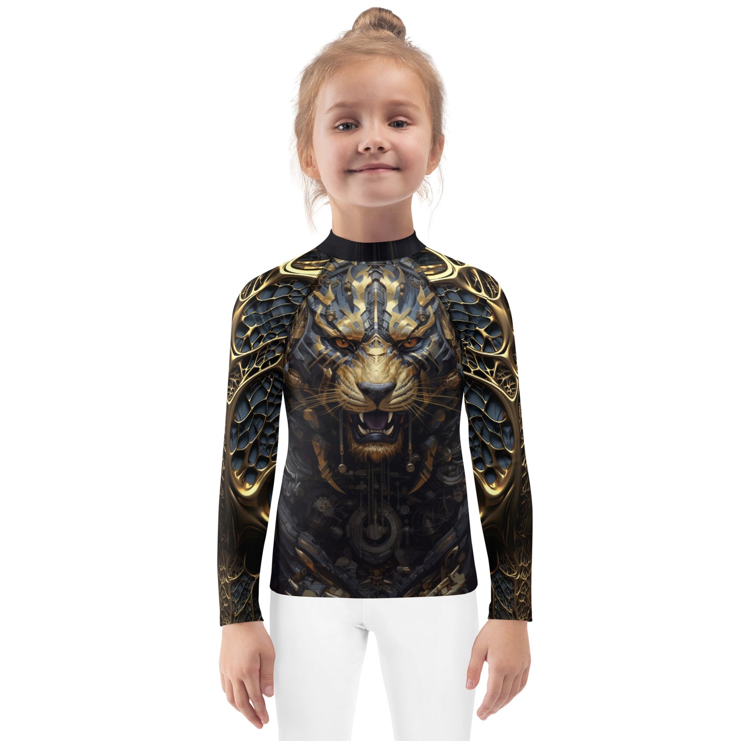 "Metal Tiger" Kids Rash Guard