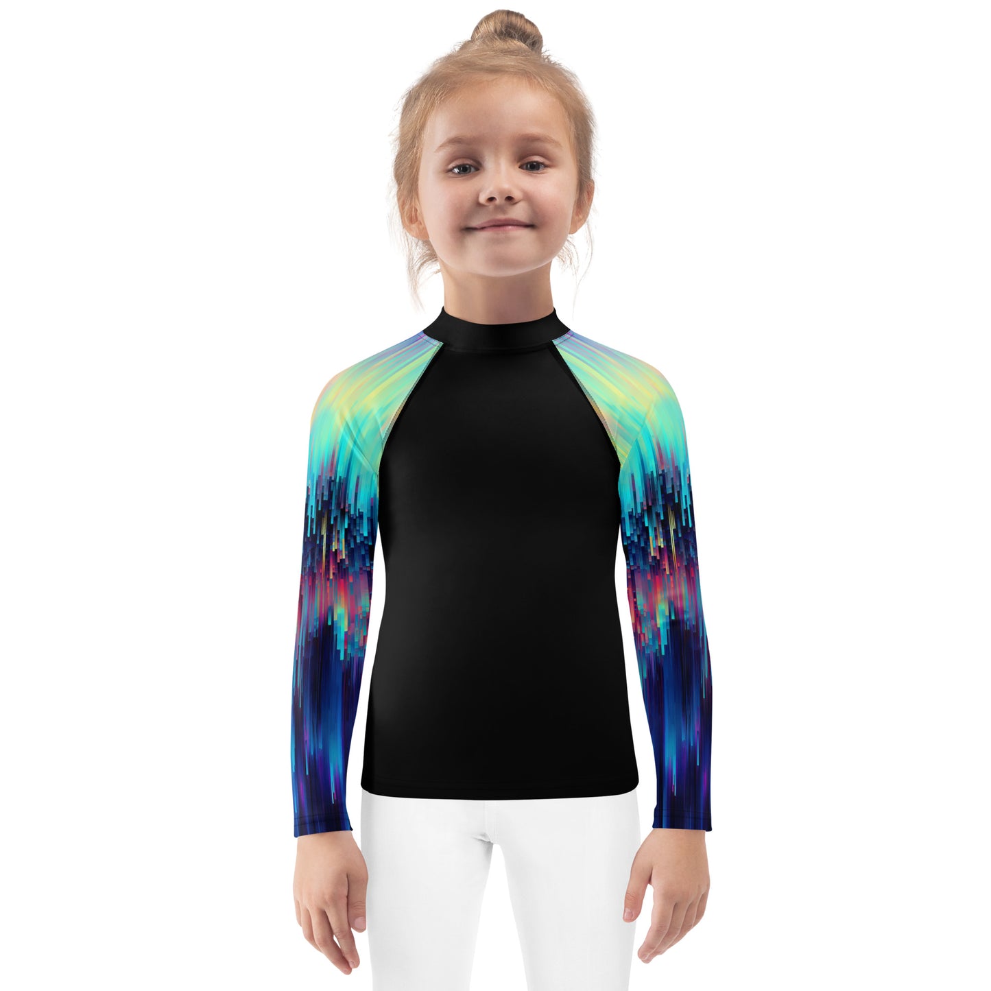 "Pixelate" Kids Rash Guard